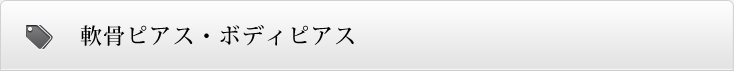 軟骨ピアス・ボディピアス